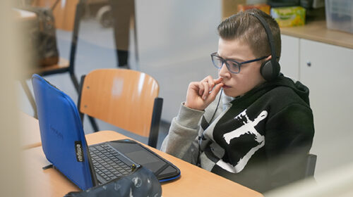 Bossche Vakschool - Gebruik van laptops sub
